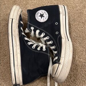 Converse Black High-Top Sneakers Chuck 70s
